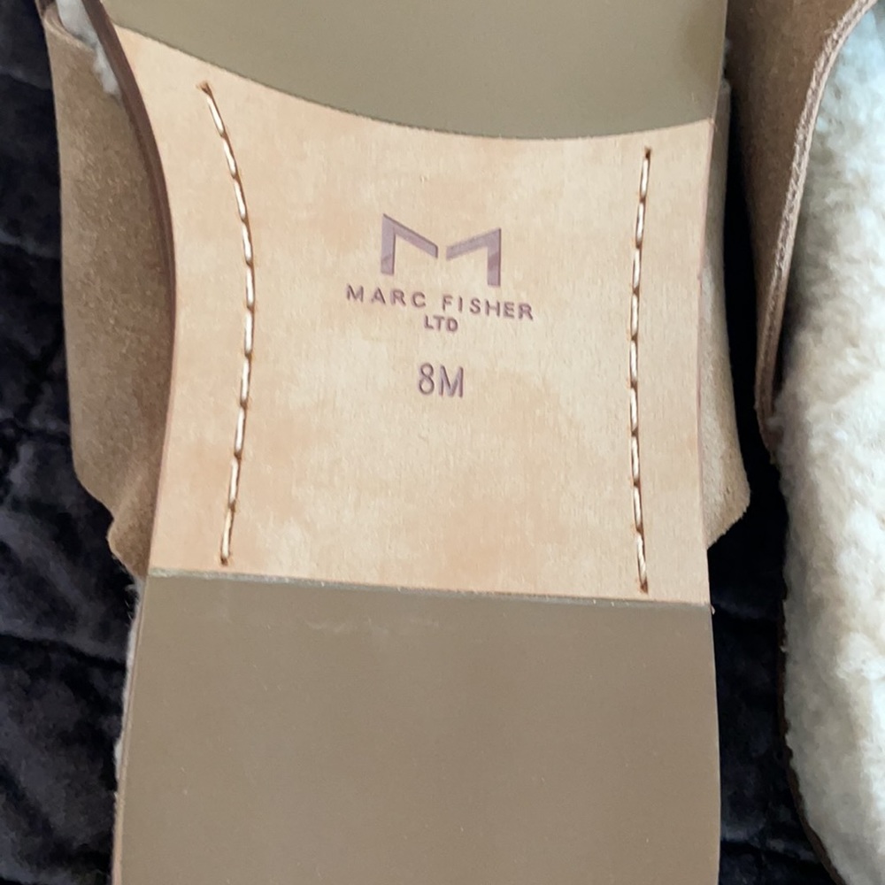 marc fisher sherpa sandals - Picture 4 of 8